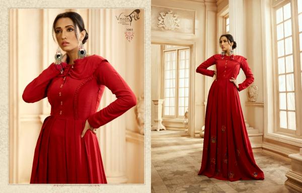 Vouch Aashna Embroidery Rayon Designer Gown Collection